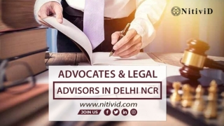 ADVOCATE & LEGAL ADVISORS IN DELHI NCR-Nitivid