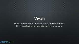 Watch Vivah Full Movie – Online on Eros Now