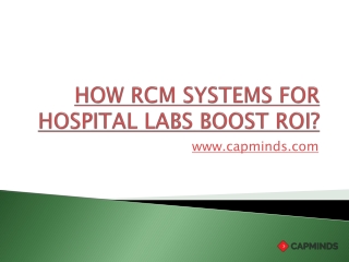 How RCM Systems For Hospital Labs Boost ROI?