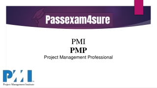 Get 100% Verified PMP Study Guide Through PassExam4Sure | Success Guaranteed