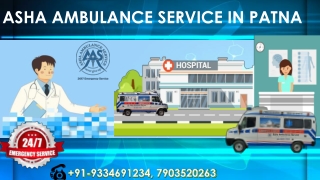 Hassle free advanced Train Ambulance Service available |ASHA