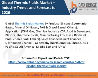 Global Thermic Fluids Market