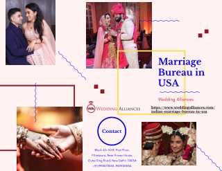 Top Marriage Bureau in USA