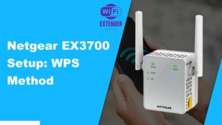 How to Setup Wifi Range Netgear Ex3700 Extender Easy Steps