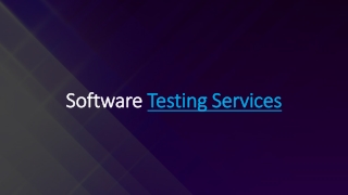 Software Testing Services | Best software testing consulting companies