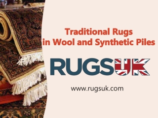 Traditional Rugs in Wool and Synthetic Piles