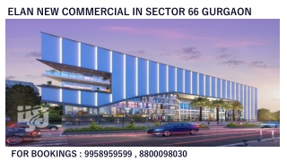 Elan Sector 66 Golf course Extension Road Gurgaon | Call 9958670649