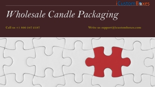 Candle Packaging