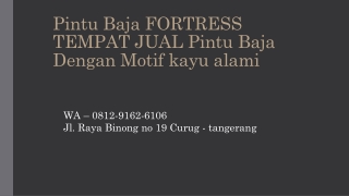 wa 0812-9162-6106 pintu minimalis terbaru dua pintu