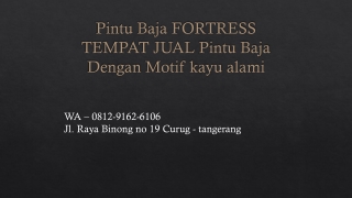 wa 0812-9162-6106 pintu rumah minimalis terbaru