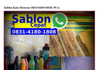 Sablon Kain Meteran 083I_4I80_I808(WA)