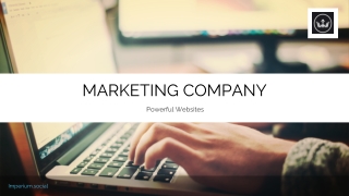 Marketing Company Kingston