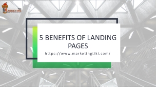 5 Benefits of Landing Pages