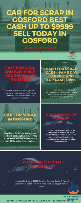 Car for scrap in Gosford Best cash up to $9999 Sell today In Gosford