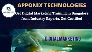 DIGITAL MARKETING TRAINING IN BANGALORE