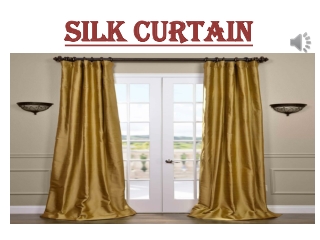 Silk Curtains Dubai
