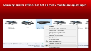 Samsung printer offline los het op met 5 moeiteloze oplossingen
