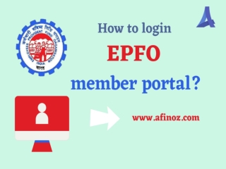How to Log-in to your EPFO account?
