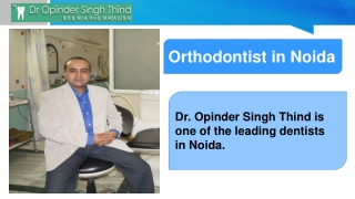 Orthodontist in Noida