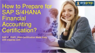 How to Prepare for SAP S/4HANA Financial Accounting (C_TS4FI_2020) Certification