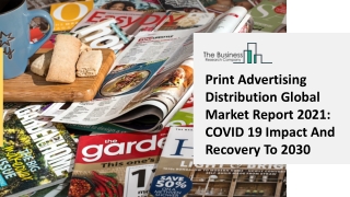 Print Advertising Distribution Market 2021 Global Trends, Market Share, Industry Size, Growth, Opportunities And Forecas