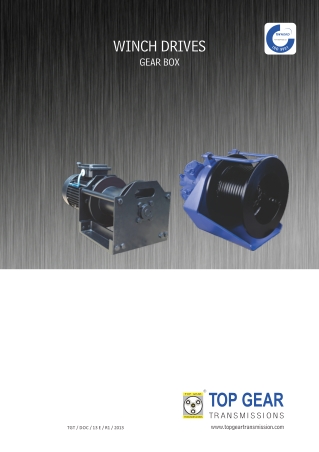 TOP GEAR Manufactures the most comprehensive range of Hydraulic and Electric winches.