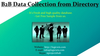 B2B Data Collection from Directory