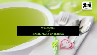 Basil Pizza Bar Catering