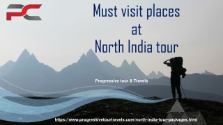 Must visit places at North India tour