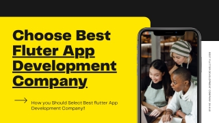 Flutter App Development Company