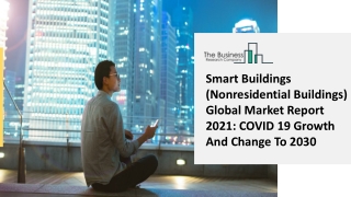 2021 Smart Buildings (Nonresidential Buildings) Market Share, Restraints, Segments And Regions