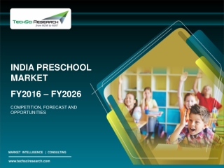 India Preschool Market Forecast 2026