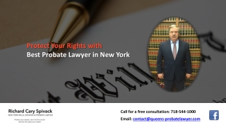 Protect Your Rights with Best Probate Lawyer in New York