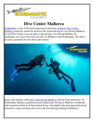 Enjoy Your Holidays in Learning Scuba Diving Activity with Experts