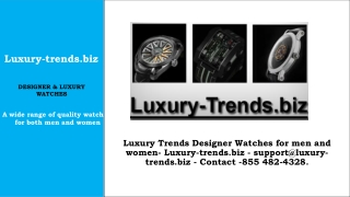 Luxury Trends - Support@luxury-trends.biz