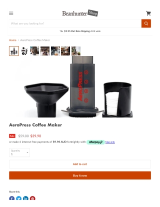 AeroPress Coffee Maker