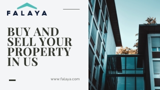 Buy and Sell Your Property in US: