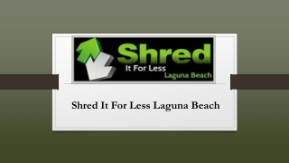 Paper Shredding Service