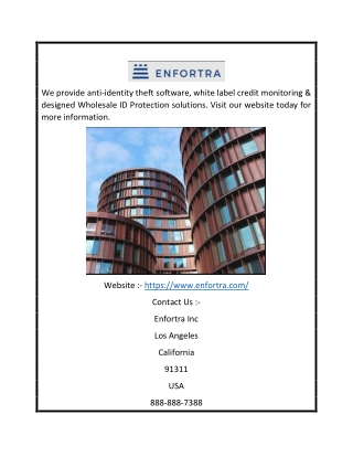 Data Theft Protection Software | Enfortra.com