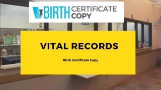 Vital Records