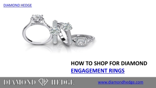 How To Shop For Diamond Engagement Rings