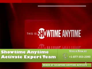 Simple Tips To Activate Showtime Anytime Easily