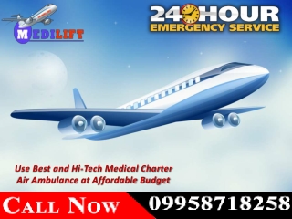 Get Quick and Affordable Charter Air Ambulance Services in Ranchi and Bangalore –Medilift