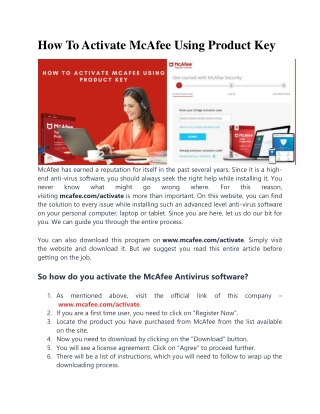 McAfee mobile security
