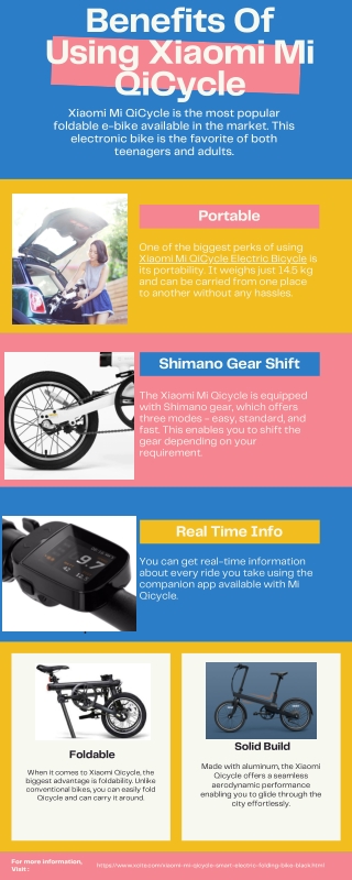 Benefits Of Using Xiaomi Mi QiCycle