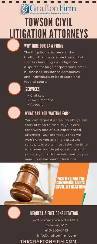 Towson Civil Litigation Attorneys