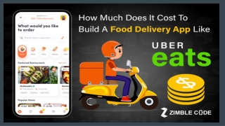 How Much Does It Cost To Build A Food Delivery App Like UberEats
