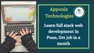 FULL STACK WEB DEVELOPMENT TRAINING IN PUNE