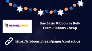 Buy Satin Ribbons In Bulk From Ribbons Cheap