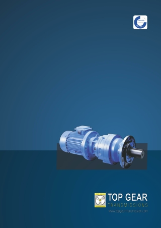 Parallel Shaft / Bevel Helical Gearbox Manufacturer - Top Gear